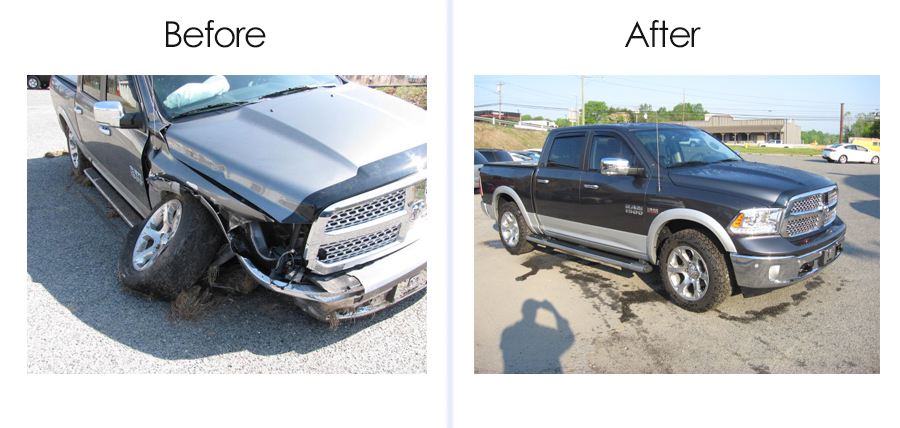 Repair RAM 1500 - Auto Body Work by Mount Airy Collision Center, Mt Airy NC